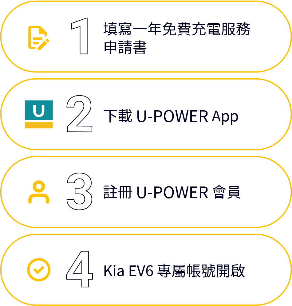 U-POWER App 充電資訊頁畫面
