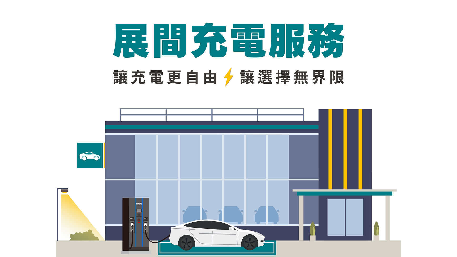 U-POWER 展間充電服務